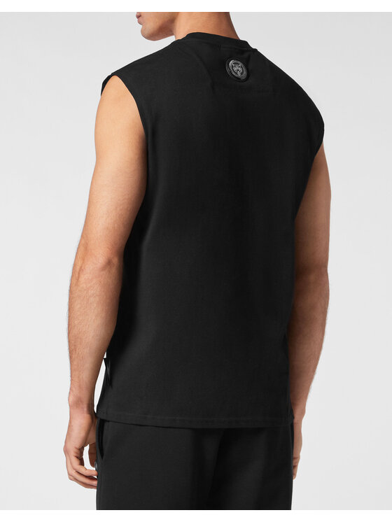 Plein Sport Plein Sport T-Shirt 13063 Czarny Regular Fit