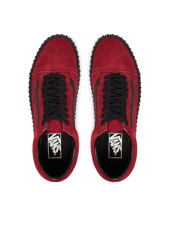 Vans Vans Superge Old Skool Creeper VN000DCEBRD1 Bordo rdeča