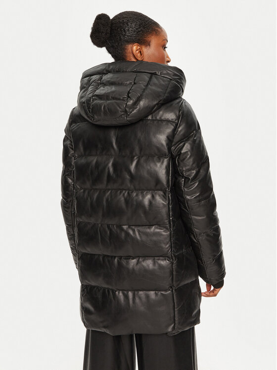 Serge Pariente Serge Pariente Puhovka Warm Girl Črna Relaxed Fit