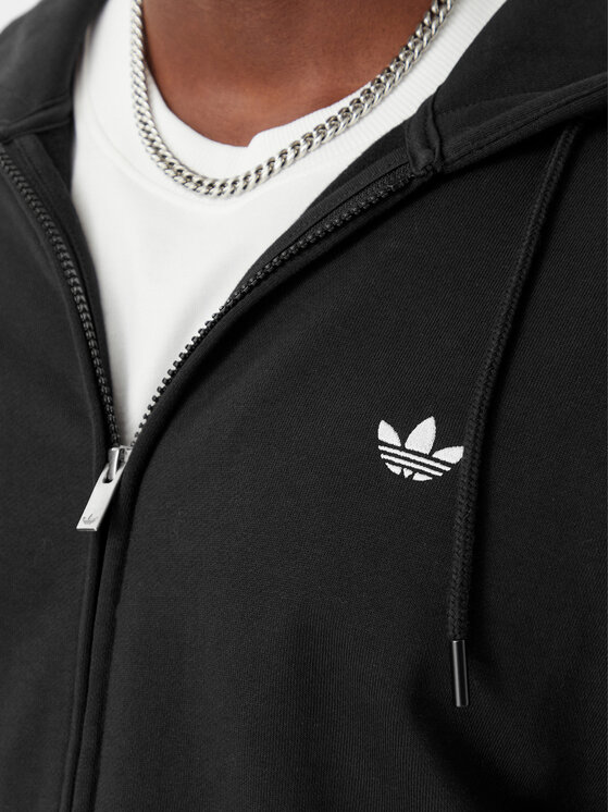 adidas adidas Μπλούζα Trefoil Essentials KS8941 Μαύρο Loose Fit