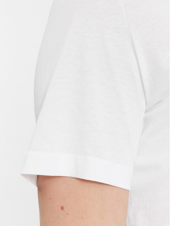 s.Oliver s.Oliver Tricou 2139909 Alb Regular Fit