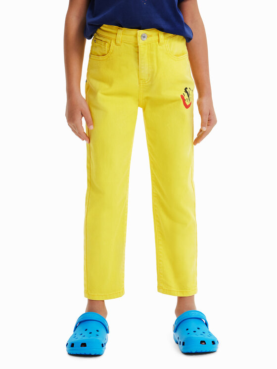 Desigual Desigual Teksad 23SGDD03 Kollane Regular Fit
