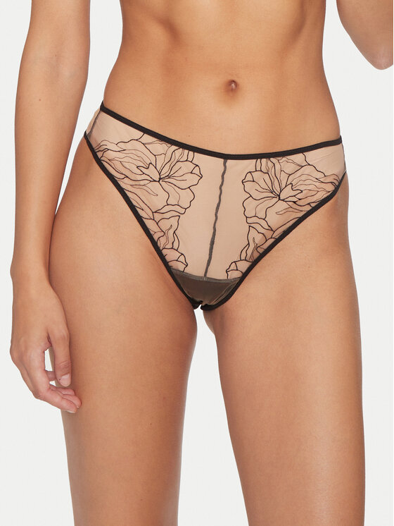 Undress Code Culotte classique Wildflower 658 Noir