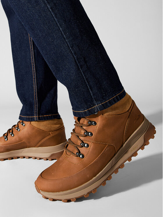 Clarks Clarks Polacchine Atl Trek Mid 261746717 Marrone