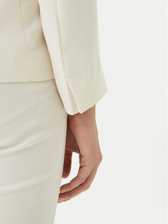 Marella Marella Сако Meandro 2613041053 Екрю Slim Fit