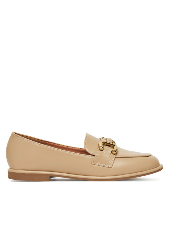 DeeZee DeeZee Loafersy Y066 Béžová