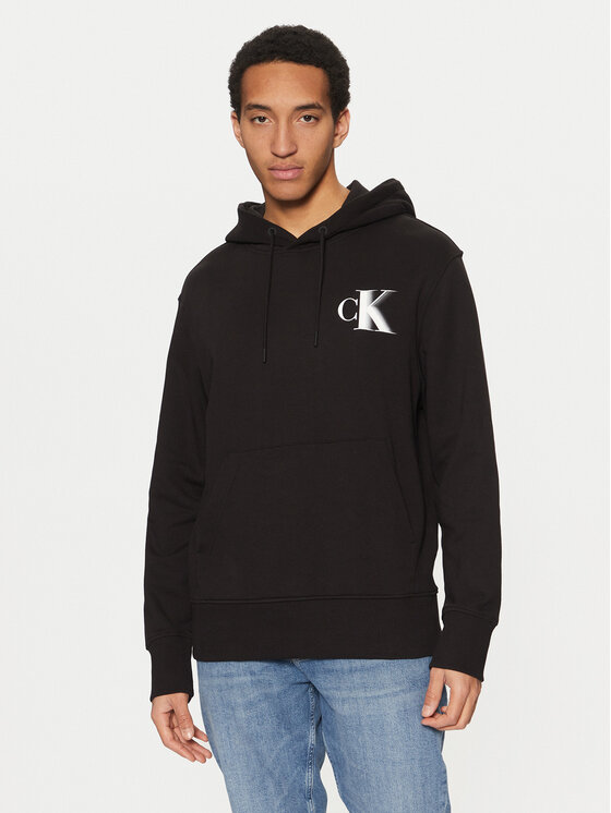 Calvin Klein Jeans Calvin Klein Jeans Μπλούζα J30J327476 Μαύρο Regular Fit