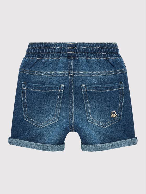 United Colors Of Benetton United Colors Of Benetton Jeansshorts 4BAY59GD0 Dunkelblau Regular Fit