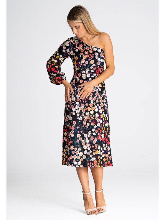 FIGL FIGL Šaty M961 Barevná Regular Fit