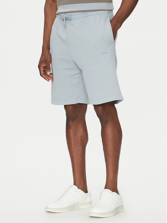 HUGO HUGO Pantaloni scurți sport Dupaly 50540969 Albastru celest Relaxed Fit