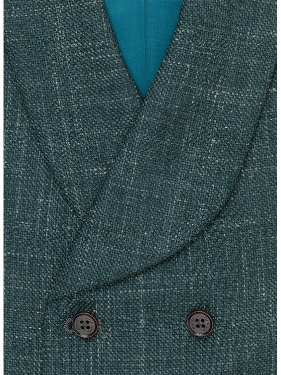 Pako Lorente Pako Lorente Kamizelka P23WP-8X-007 Zielony Slim Fit