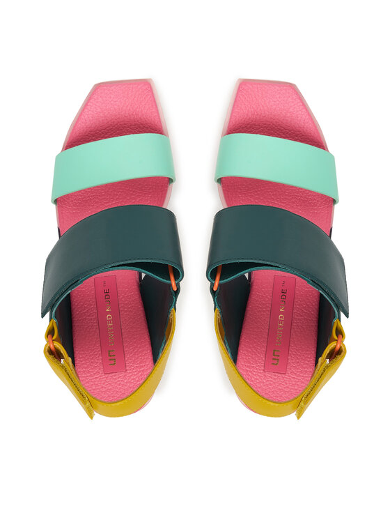 United Nude United Nude Basutės Delta Wedge Sandal 1041397816 Spalvota