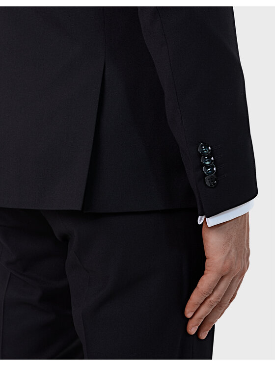 Evenemen Evenemen Garnitur Patron Nero Czarny Slim Fit