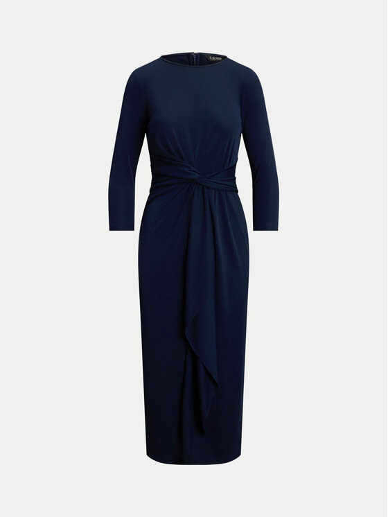 LAUREN RALPH LAUREN LAUREN RALPH LAUREN Koktejlové šaty 250957698 Tmavomodrá Slim Fit