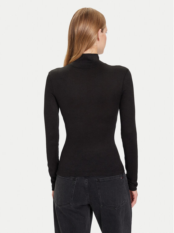 Guess Guess Гольф W4BP14 KCGM2 Чорний Slim Fit