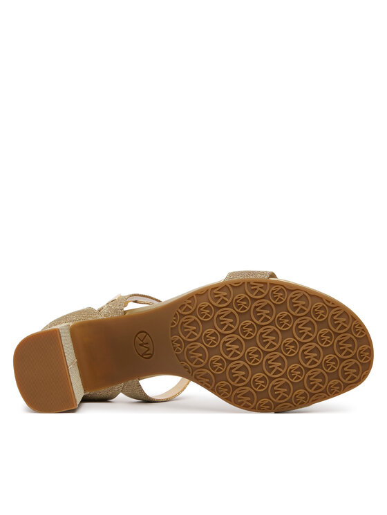 MICHAEL Michael Kors MICHAEL Michael Kors Sandály Alexa Block 40S6AXMS1D Zlatá