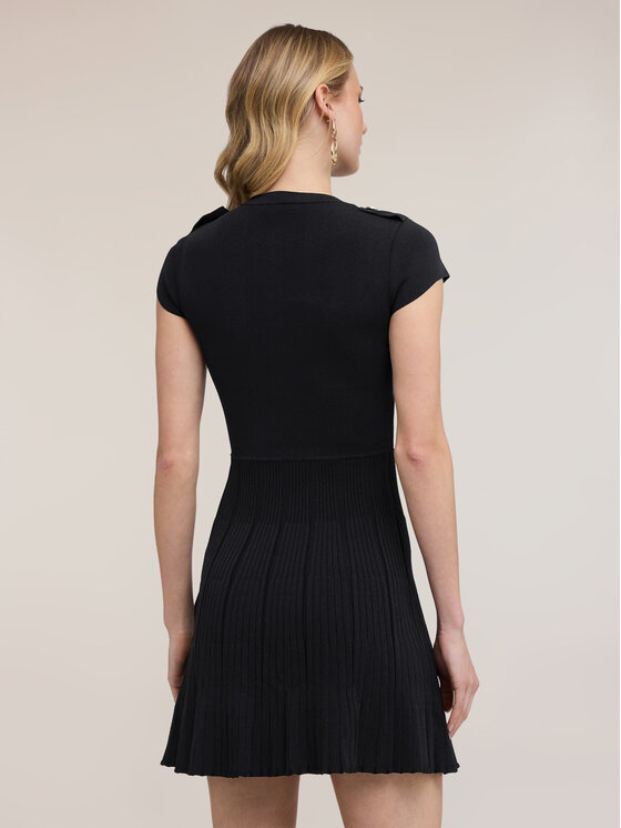 Motivi Motivi Abito da cocktail 7662W001555N033 Nero Flared Fit