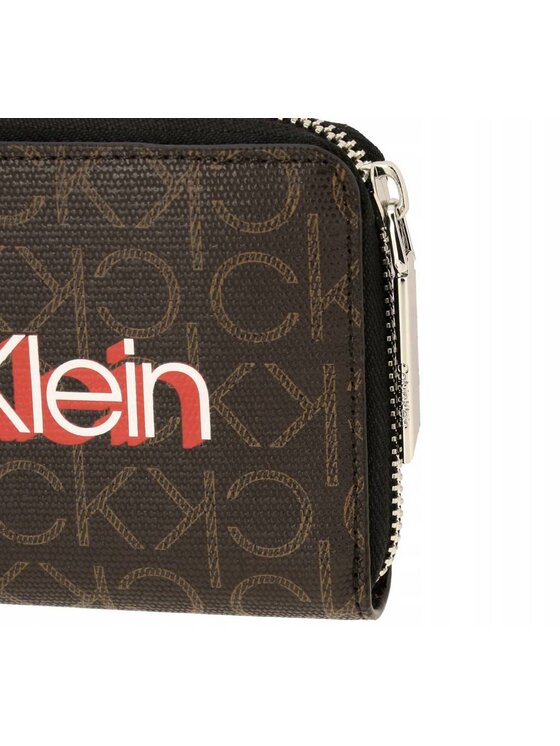 Calvin Klein Calvin Klein Portfel PORTFEL DAMSKI MONOGRAM Czarny