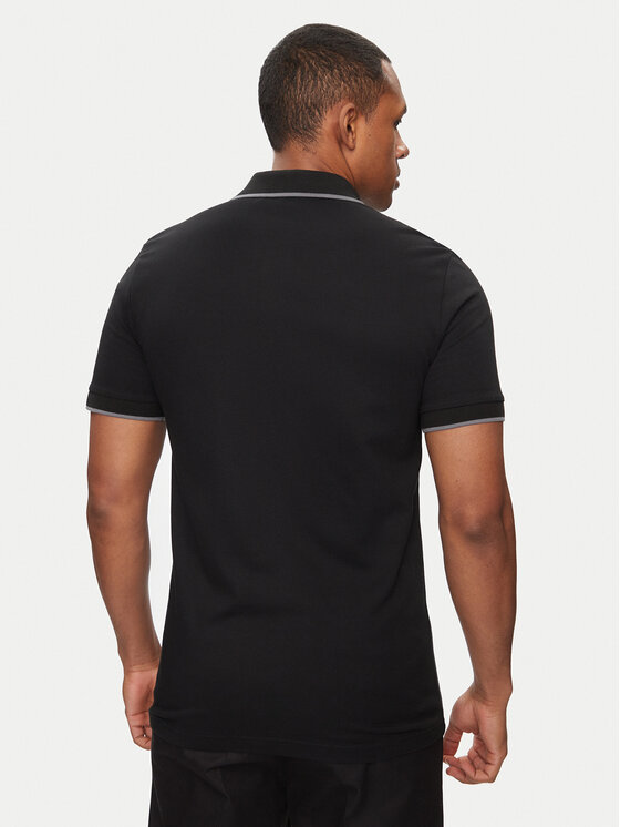 BOSS Boss Polo Passertip 50507699 Czarny Slim Fit