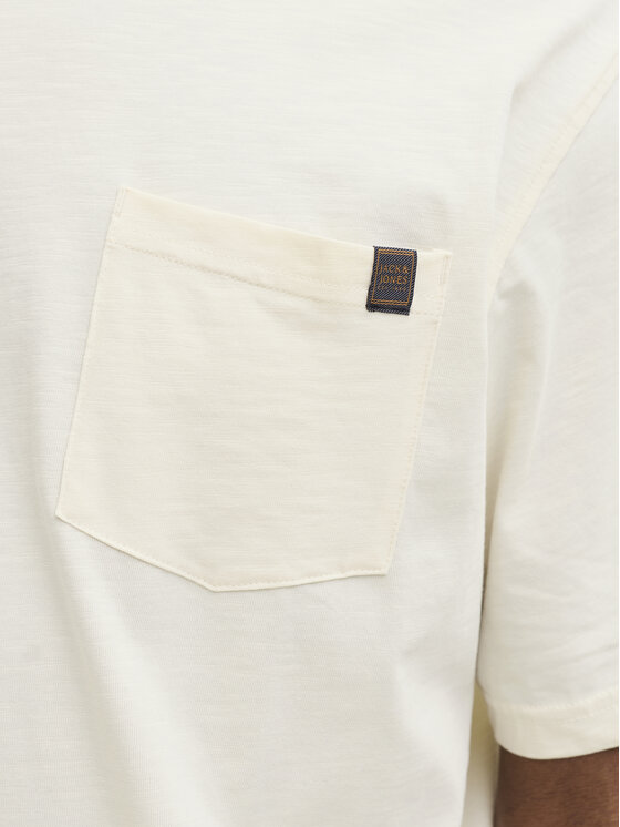 Jack & Jones Jack & Jones T-krekls Dover 12288897 Balts Relaxed Fit