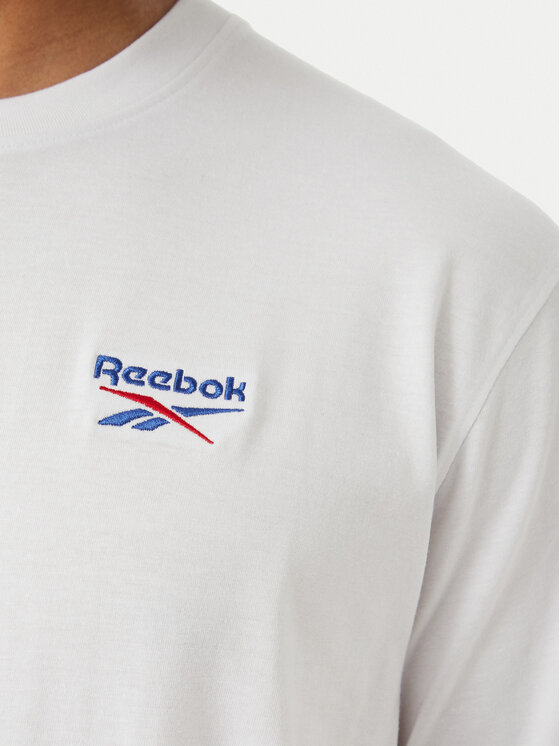 Reebok Reebok T-krekls Aurek RK25743CCM Balts Regular Fit