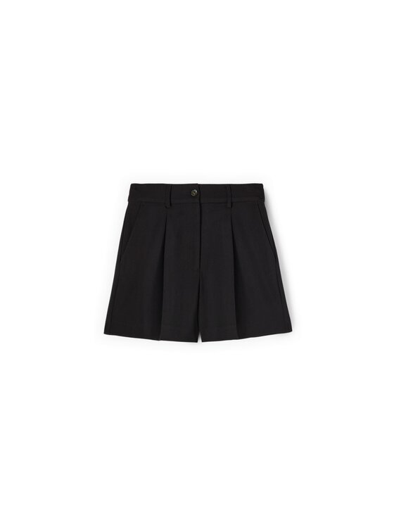 Motivi Motivi Szorty materiałowe P106Q004189N033 Czarny Regular Fit