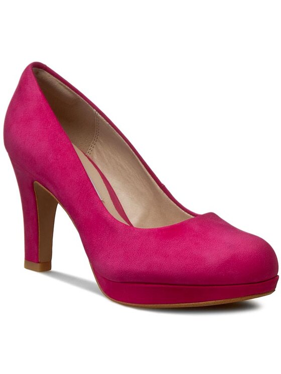 Clarks Po buty Crisp Kendra 261151454 Ro owy Modivo.pl