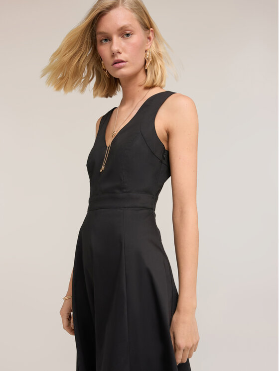 Motivi Motivi Vestito da giorno 7095Q003528N033 Nero A-Line Fit