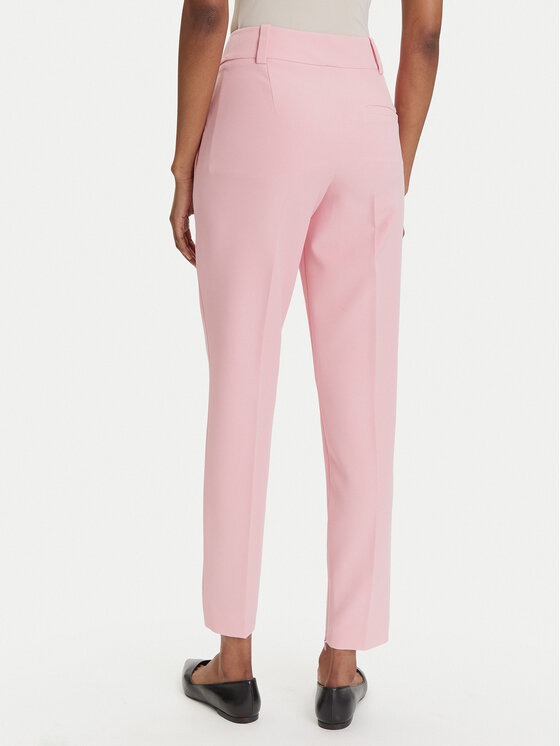 HUGO HUGO Bavlnené nohavice Hedima-1 50544742 Ružová Slim Fit