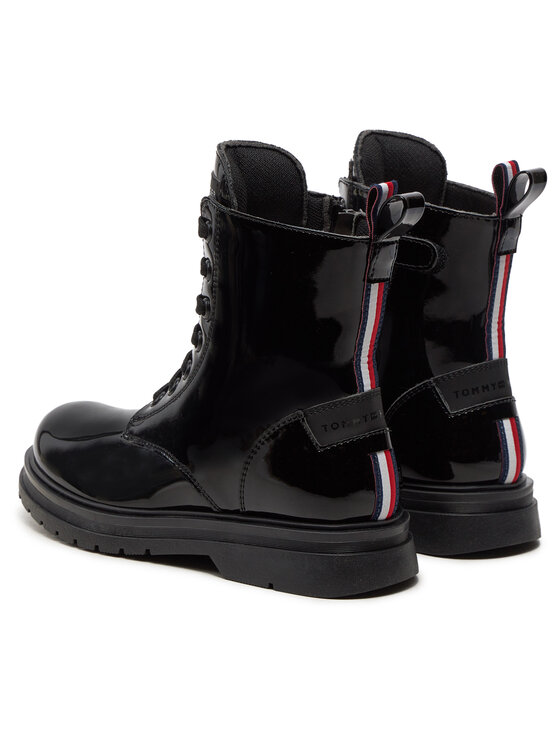 Tommy Hilfiger Tommy Hilfiger Μποτάκια T4A5-33588-0775 M Μαύρο