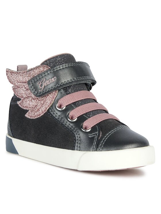 Geox Geox Сникърси B Kilwi Girl B36D5A 022NF C9F8W S Сив