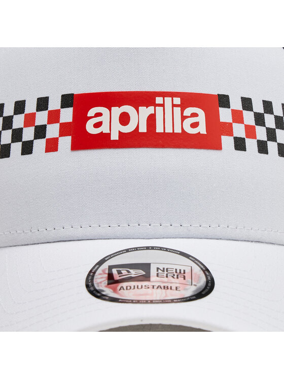 New Era New Era Czapka z daszkiem Checker Print Trucker Aprilia 60435563 Biały
