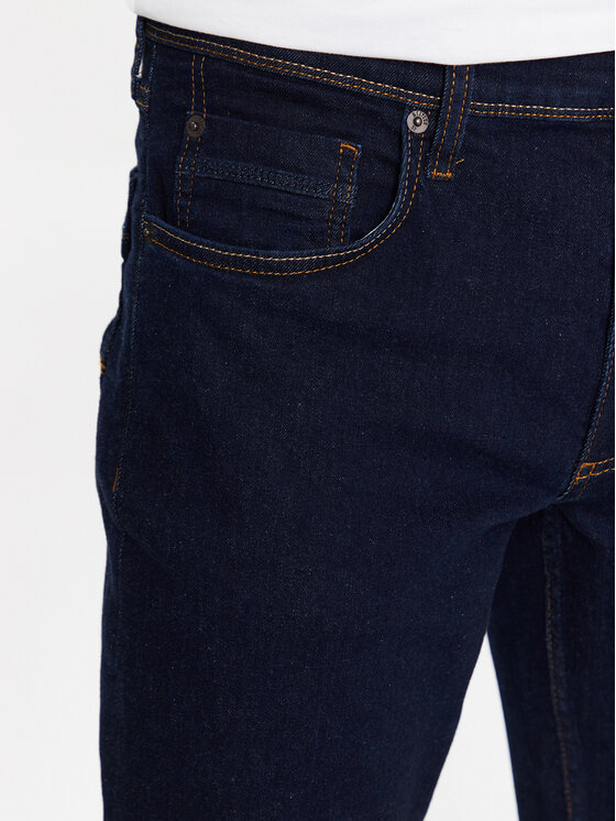 Mustang Mustang Jeansy Washington 1007640 Granatowy Slim Fit