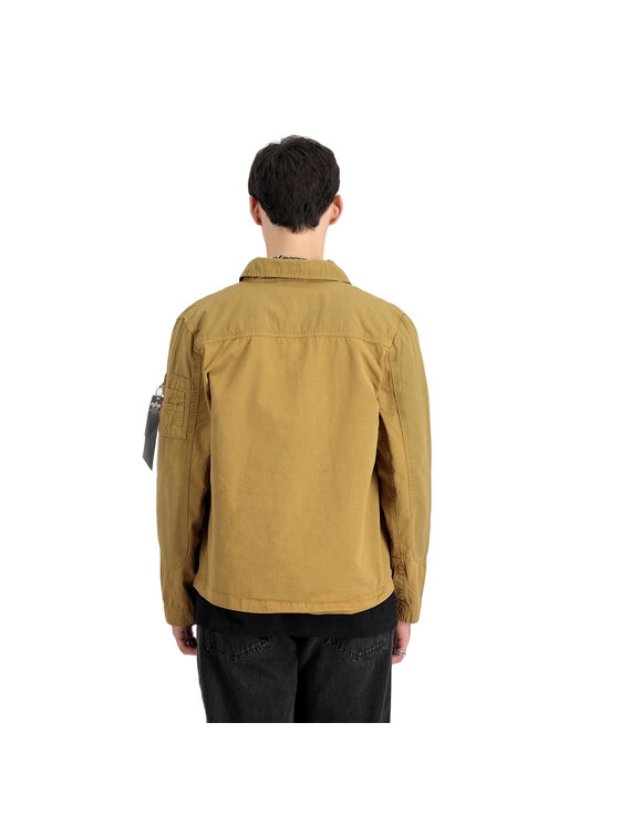 Alpha Industries Alpha Industries Koszula 146110 Brązowy Regular Fit