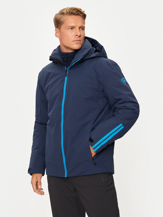 Rossignol Giacca da sci Strawpile RLNMJ11 Blu scuro Regular Fit, taglia : M