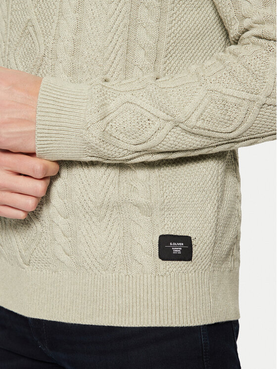 s.Oliver s.Oliver Светр 2152198 Бежевий Regular Fit