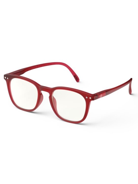 IZIPIZI IZIPIZI Okulary z filtrem blue light ScreenJ Czerwony