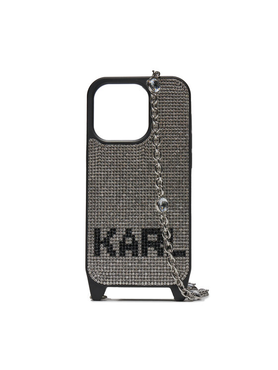 KARL LAGERFELD KARL LAGERFELD Pouzdro na mobil 236W3899 Stbrn