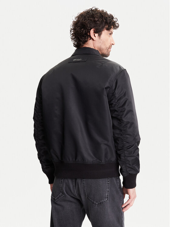 HUGO HUGO Bomber dzseki Balamo2531 50541604 Fekete Regular Fit