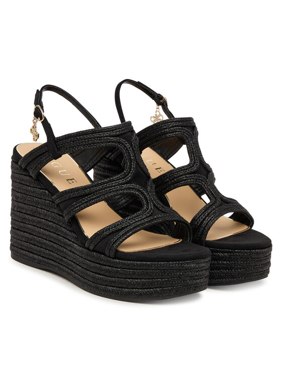 Guess Guess Sandalen FLJERS FAB04 Schwarz