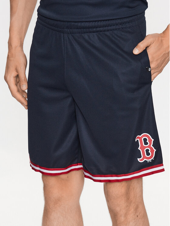 47 Brand Sportske Kratke Hlače Boston Red Sox Back Court 47 Grafton Shorts Tamnoplava Regular Fit