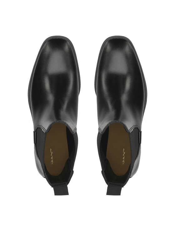 Gant Gant Kotníková obuv s elastickým prvkem 29551770 Černá