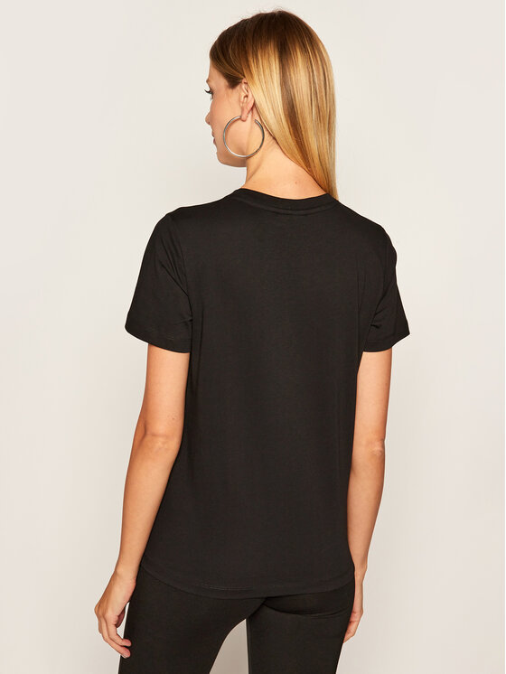 Calvin Klein Calvin Klein Marškinėliai Core Logo K20K202142 Juoda Regular Fit