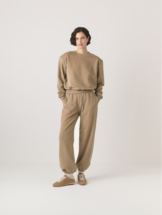 La Mania La Mania Mikina ROSIN Béžová Classic Fit