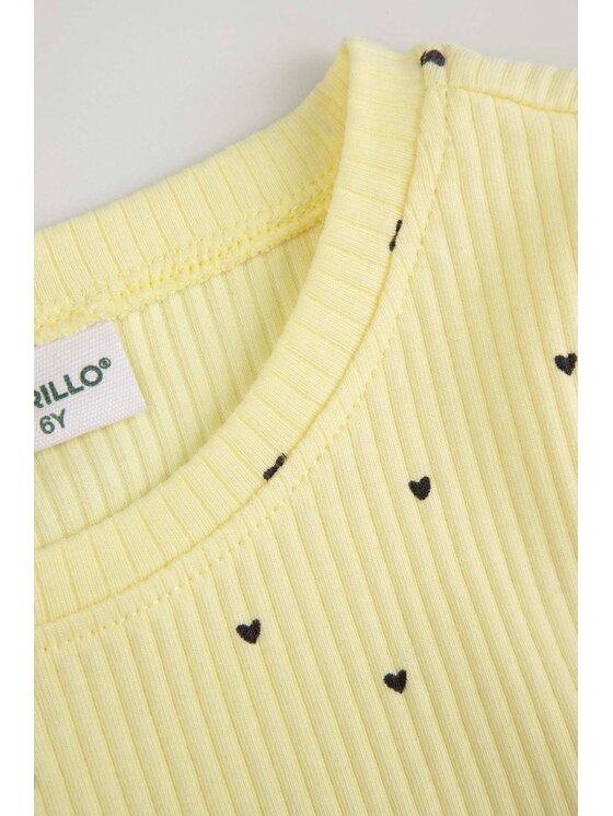 Coccodrillo Coccodrillo Tričko WC6143201HGK-004 Žltá Regular Fit