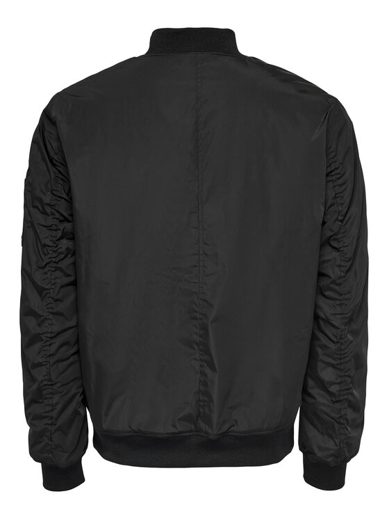 Only & Sons Only & Sons Μπόμπερ μπουφάν Joshua 22023287 Μαύρο Regular Fit