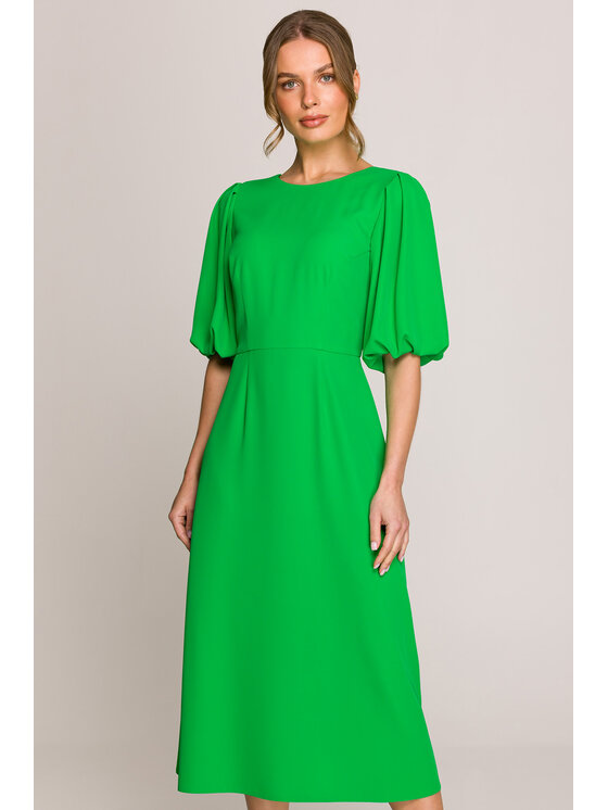 Stylove Stylove Abito da sera S399 Verde Premium Fit