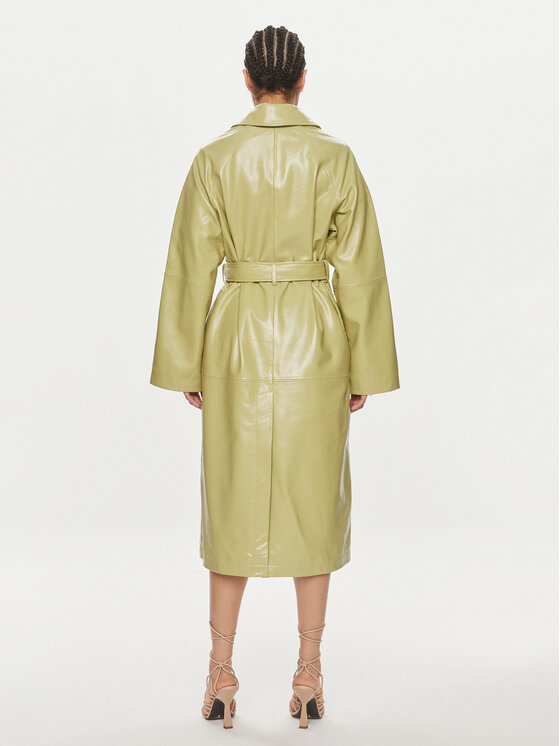 Herskind Herskind Átmeneti kabát Puch 5129124 Zöld Regular Fit