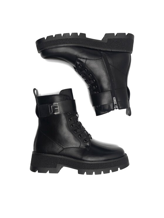 Jenny Fairy Jenny Fairy Schnürstiefeletten MARINA WS6163-02 Schwarz