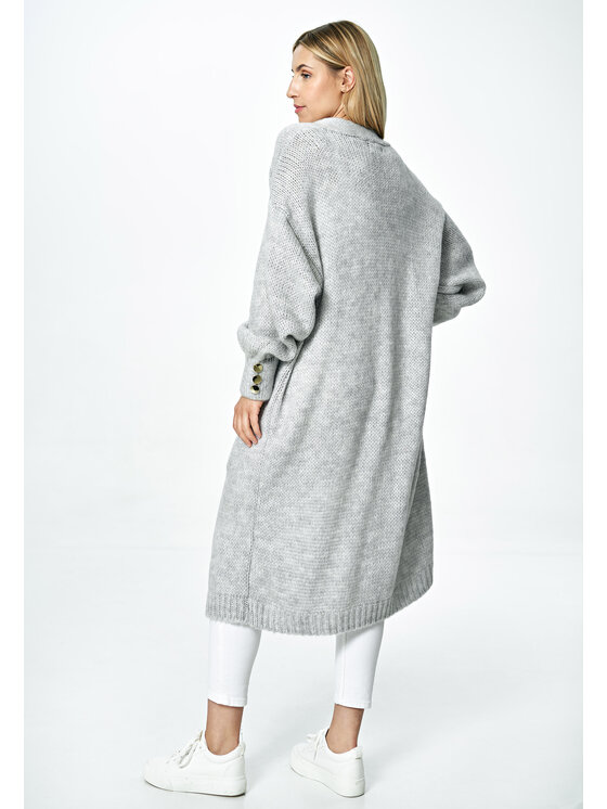 FIGL FIGLFIGL Maglione M889 Grigio Oversize